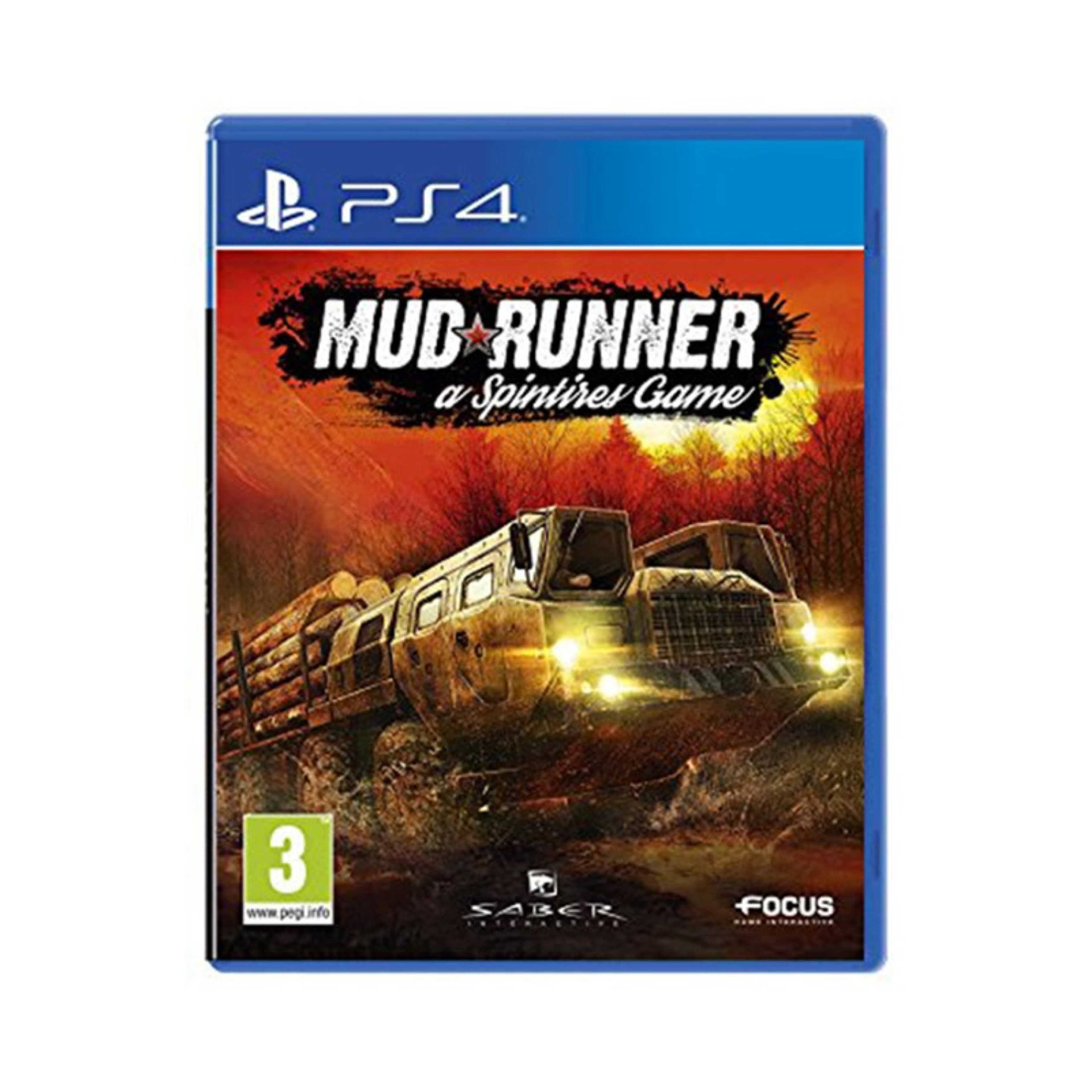 Spintires: MudRunner - PlayStation 4 (PS4) - Racing - PlayStation 4 (PS4) - Product Main Image
